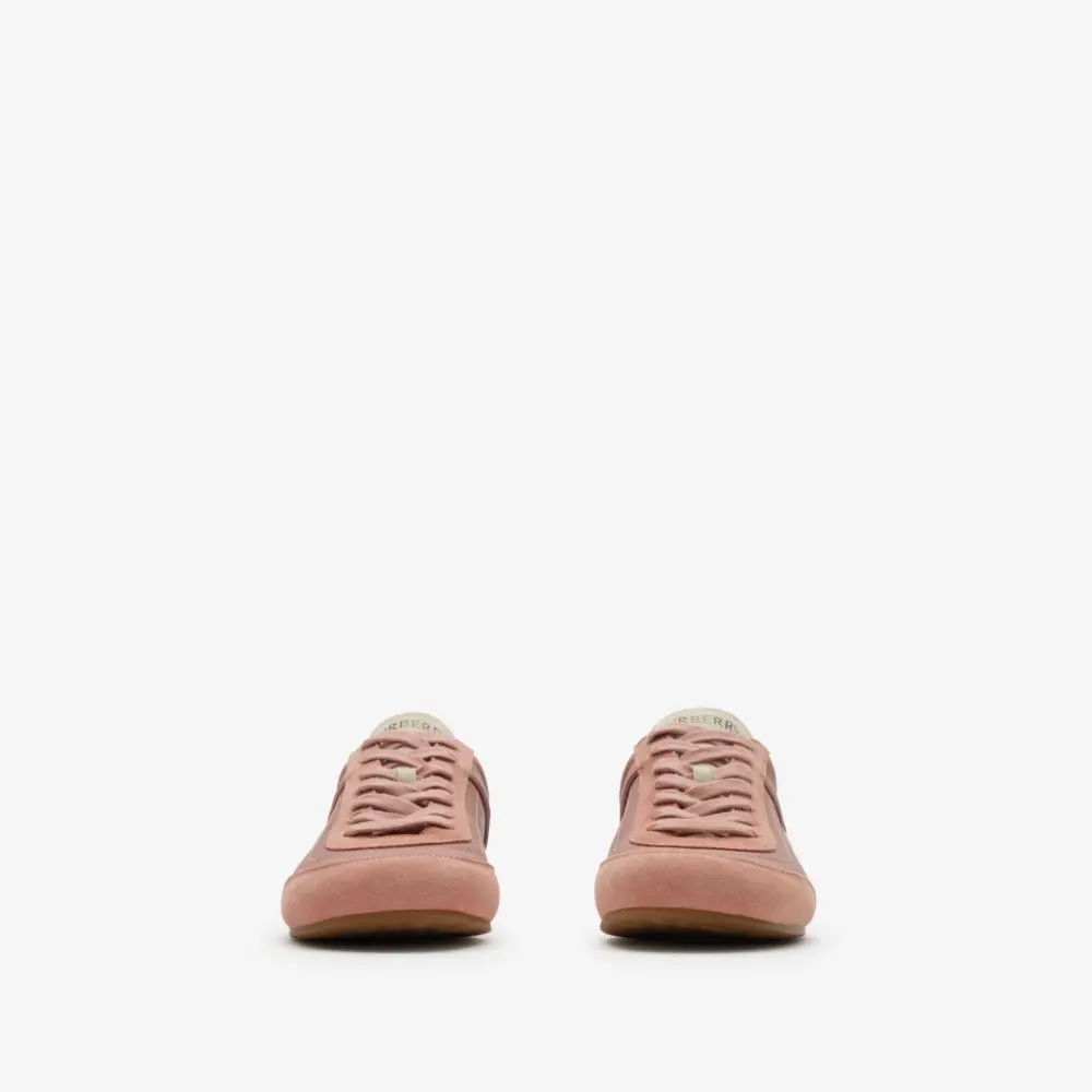 Alternative view of Giày Burberry Leather Knight Runner Sneakers 'Rose' 81278051
