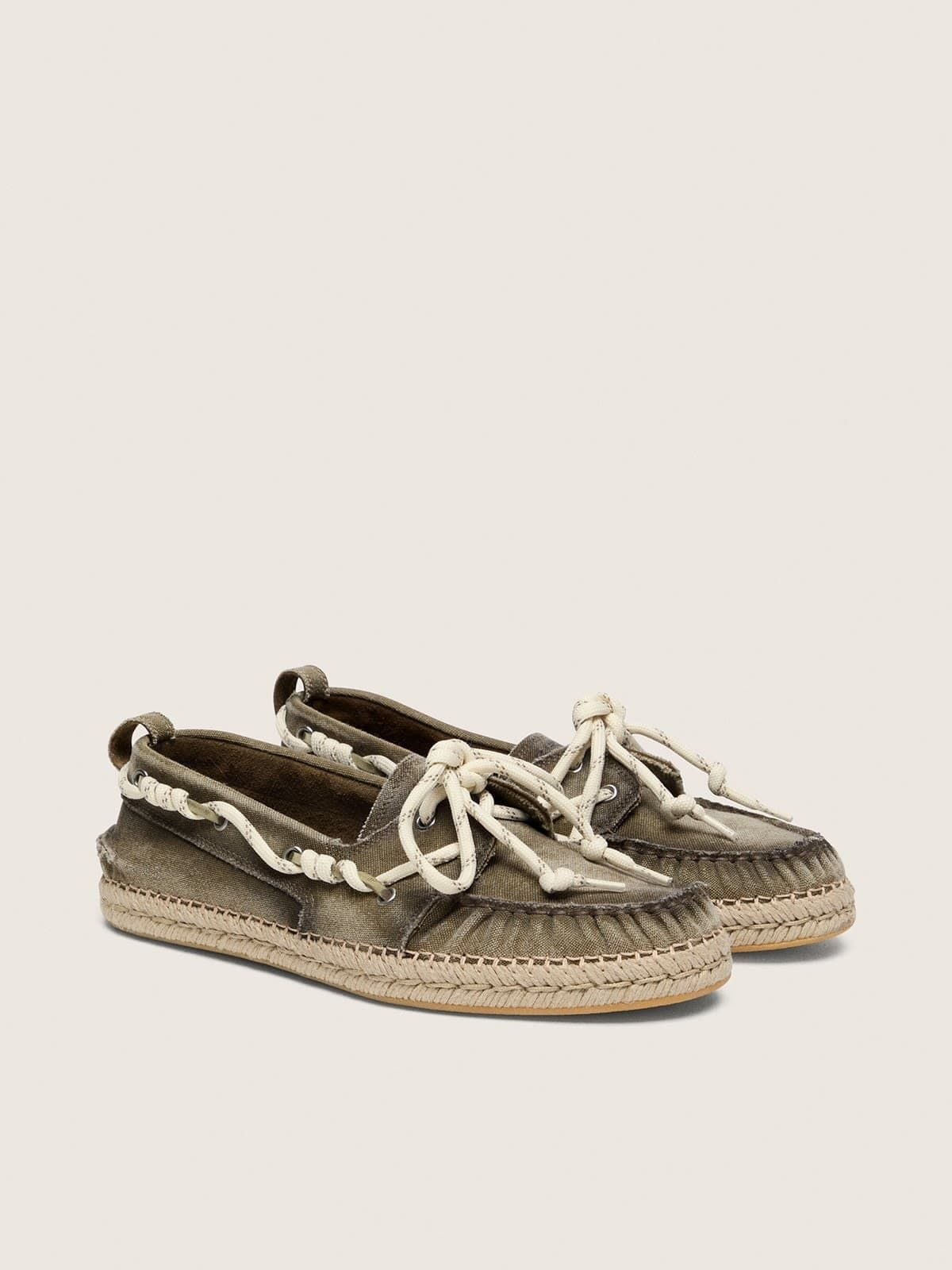 Alternative view of Giày Golden Goose Cruise Espadrilles 'Green' GMF01135-F008810-35674