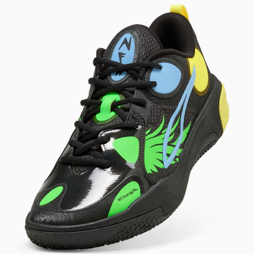 Giày Puma MB World.01 'Black-Lemon Crush' 313234-04 - Ảnh 4