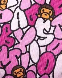 Alternative view of Balo Bape BABY MILO MEDIUM 'Pink' 0MXBGW4275XXP