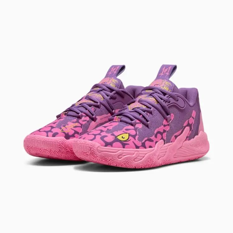 Giày PUMA x LAMELO BALL x TMNT MB.03 Lo Krang 'Ultra Violet' 311399-01 - Ảnh 5