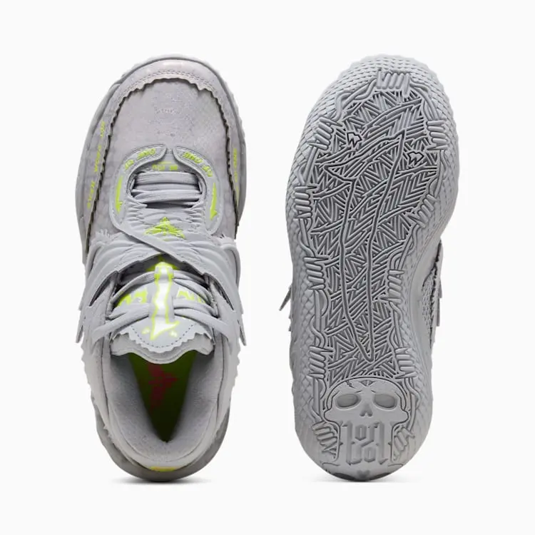 Giày Puma MB.05 Metallic 'Silver' 312941-01 - Ảnh 4