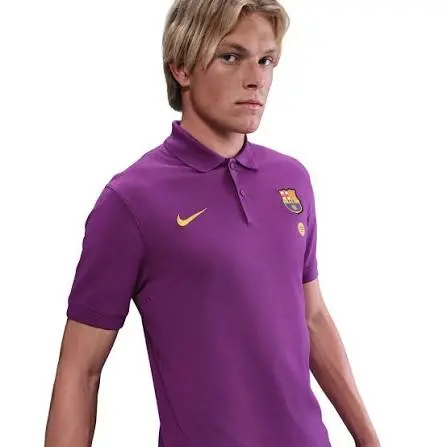 Áo Nike FC Barcelona Polo 2025/2026 HJ6272-596 - Ảnh 4