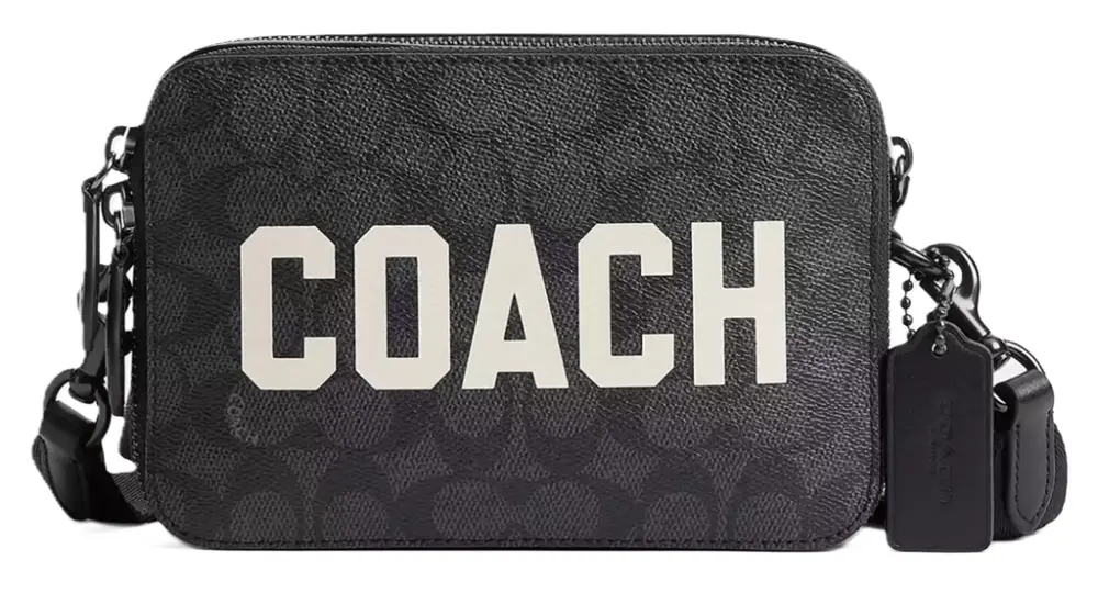 Túi Coach Charter Crossbody 19 ‘Charcoal Multi’ CAF83-A5F