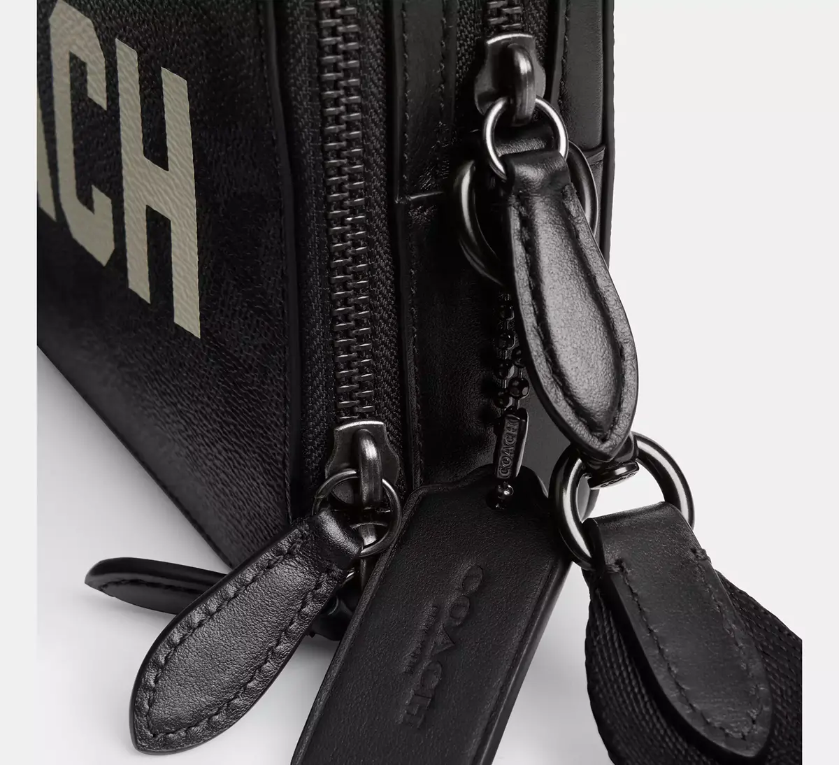 Túi Coach Charter Crossbody 19 ‘Charcoal Multi’ CAF83-A5F - Ảnh 4