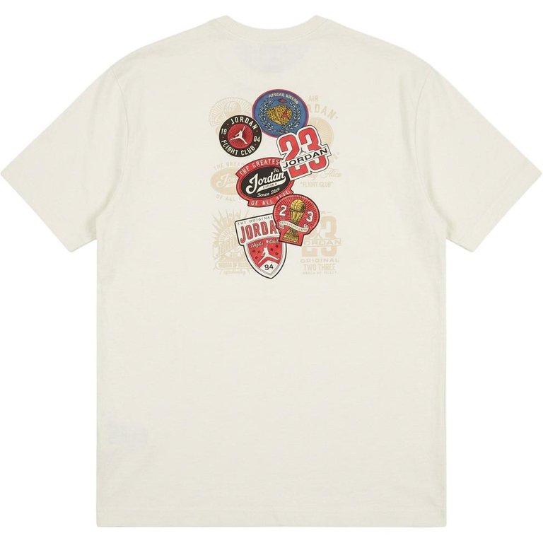 Alternative view of Áo Nike Jordan Crew Neck Pullover Short Sleeve 'Beige' IX4991-133