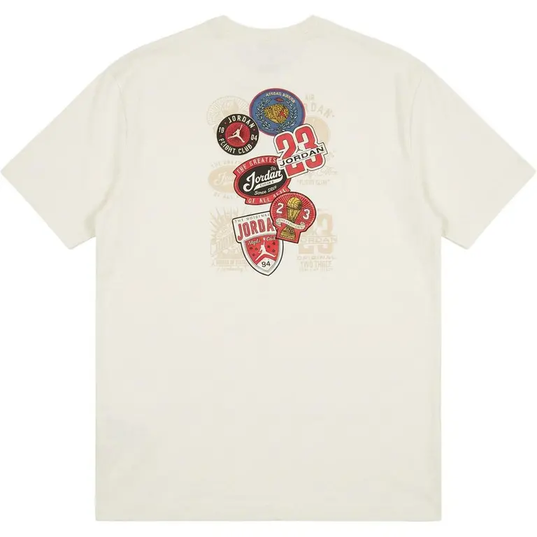 Alternative view of Áo Nike Jordan Crew Neck Pullover Short Sleeve 'Beige' IX4991-133