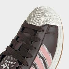Alternative view of Giày Adidas SUPERSTAR II 'Brown Pink' JP8167