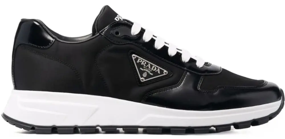 Giày Prada PRAX 01 Re-Nylon Brushed 'Black White' 2EE369-3LF5-FG000
