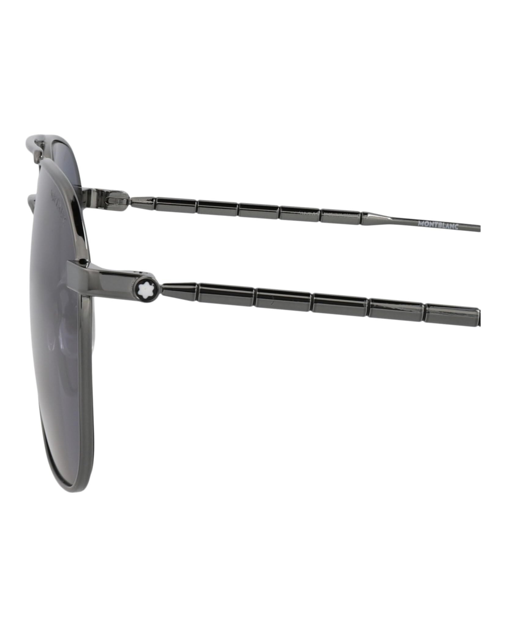 Alternative view of Kính MontBlanc Pilot Sunglasses ‘Black’ MB0214S00458