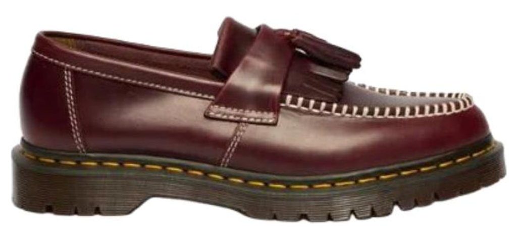 Giày Dr. Martens Adrian Tassel Orleans Leather Loafers 'Cherry Red' 42849600