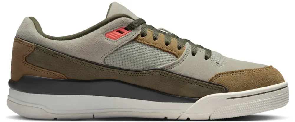 Giày Nike Air Jordan Flight Court 'Medium Olive' HF3255-301