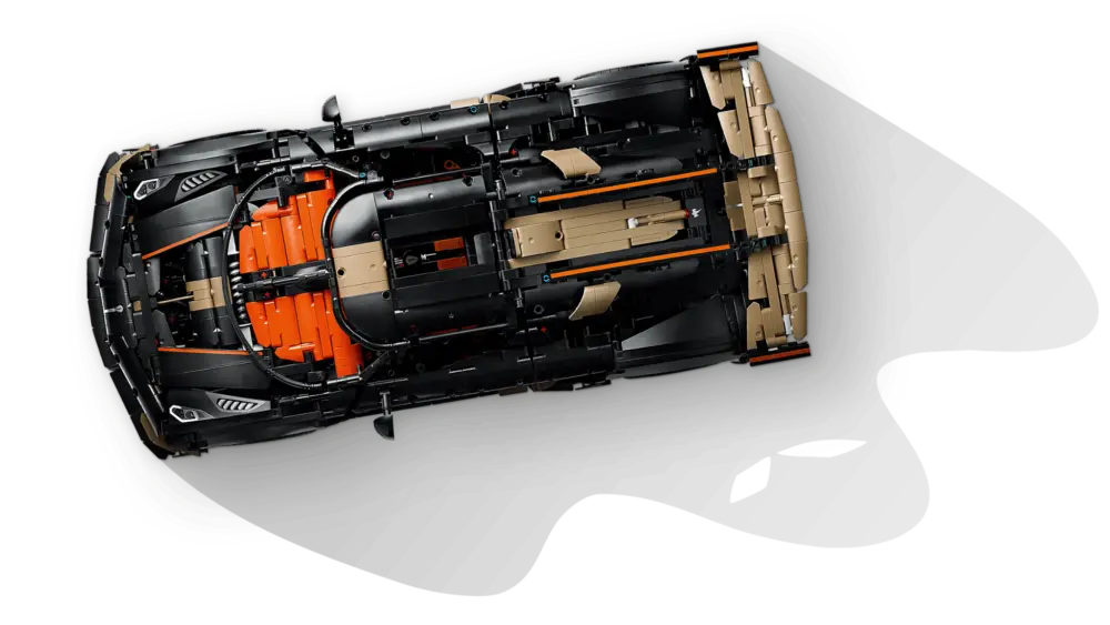 Mô Hình Lego Koenigsegg Sadair's Spear Megacar 42232 - Ảnh 5