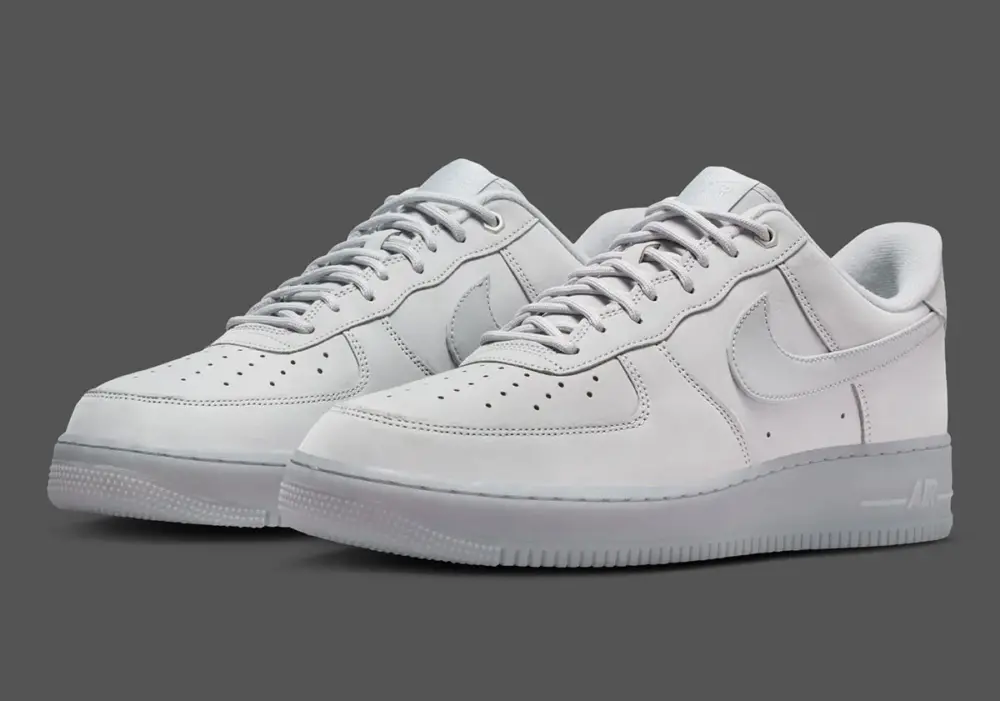 Giày Nike Air Force 1 '07 Low WB 'Triple Wolf Grey' CJ9179-002 - Ảnh 4