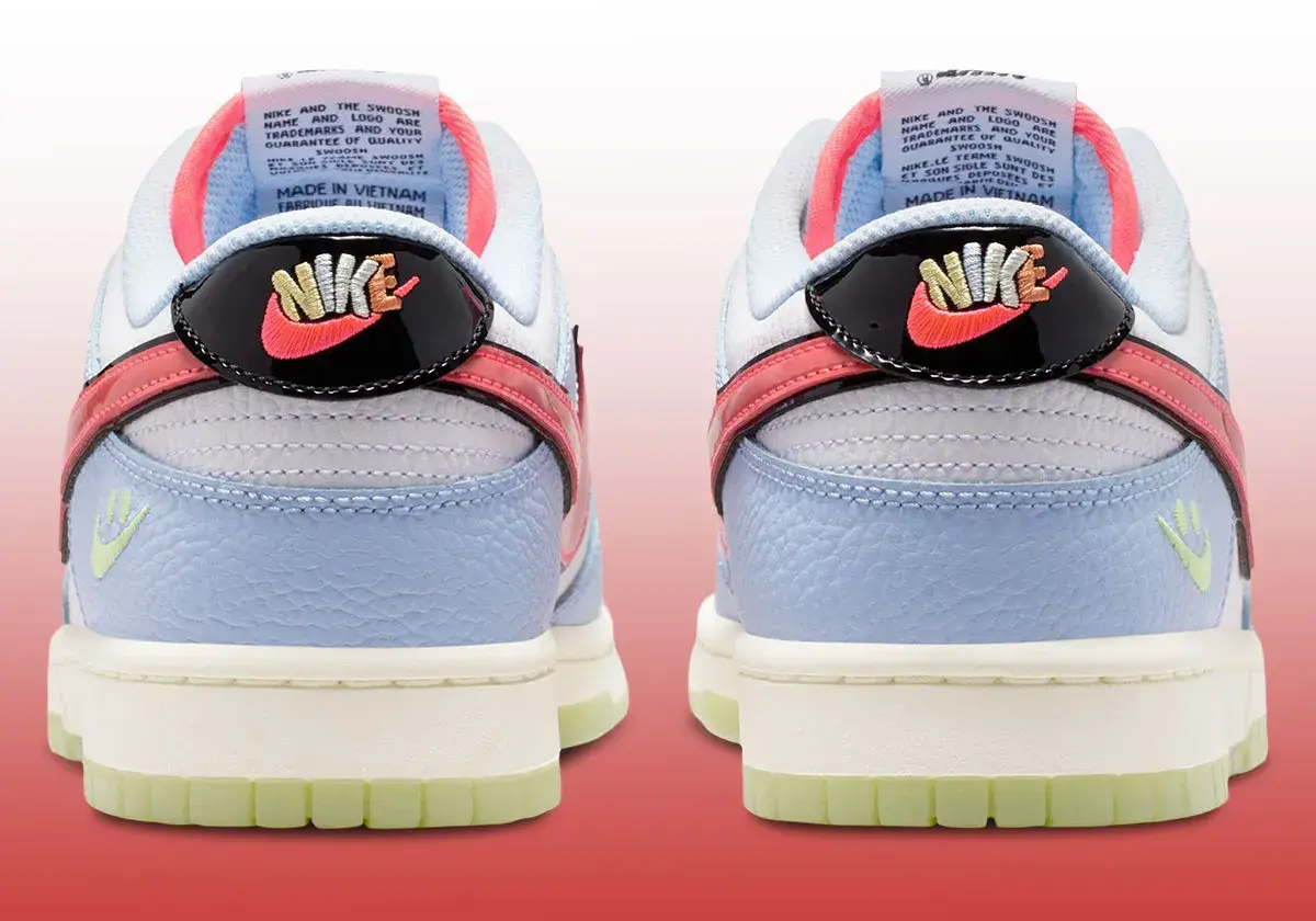 Giày Nike Dunk Low ‘White Hydrogen Blue’ IR0609-100 - Ảnh 3