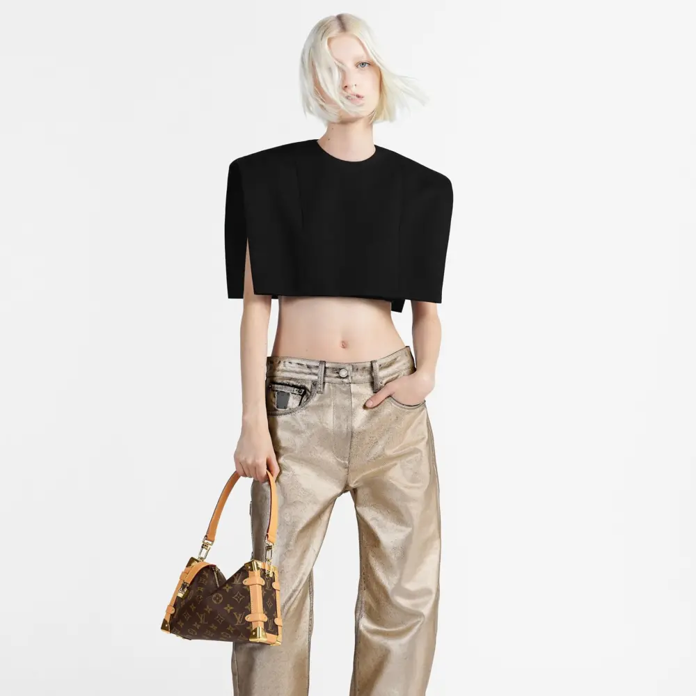 Túi Louis Vuitton Side Trunk PM Bag 'Monogram Coated' M46358 - Ảnh 5