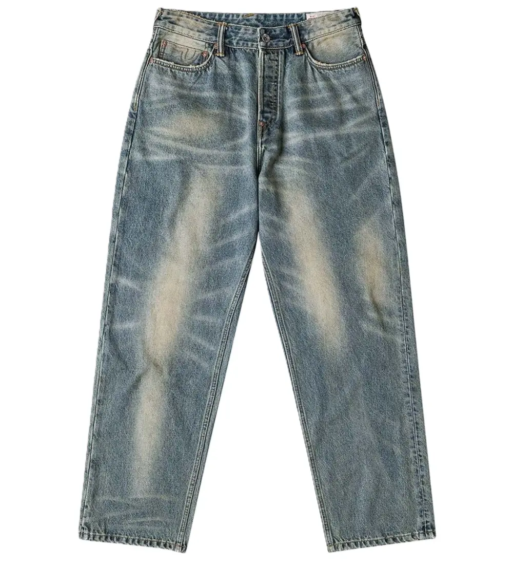 Quần Evisu Multi-pocket Washing Jeans 'Indigo' 2ESHTM6JE103938DN