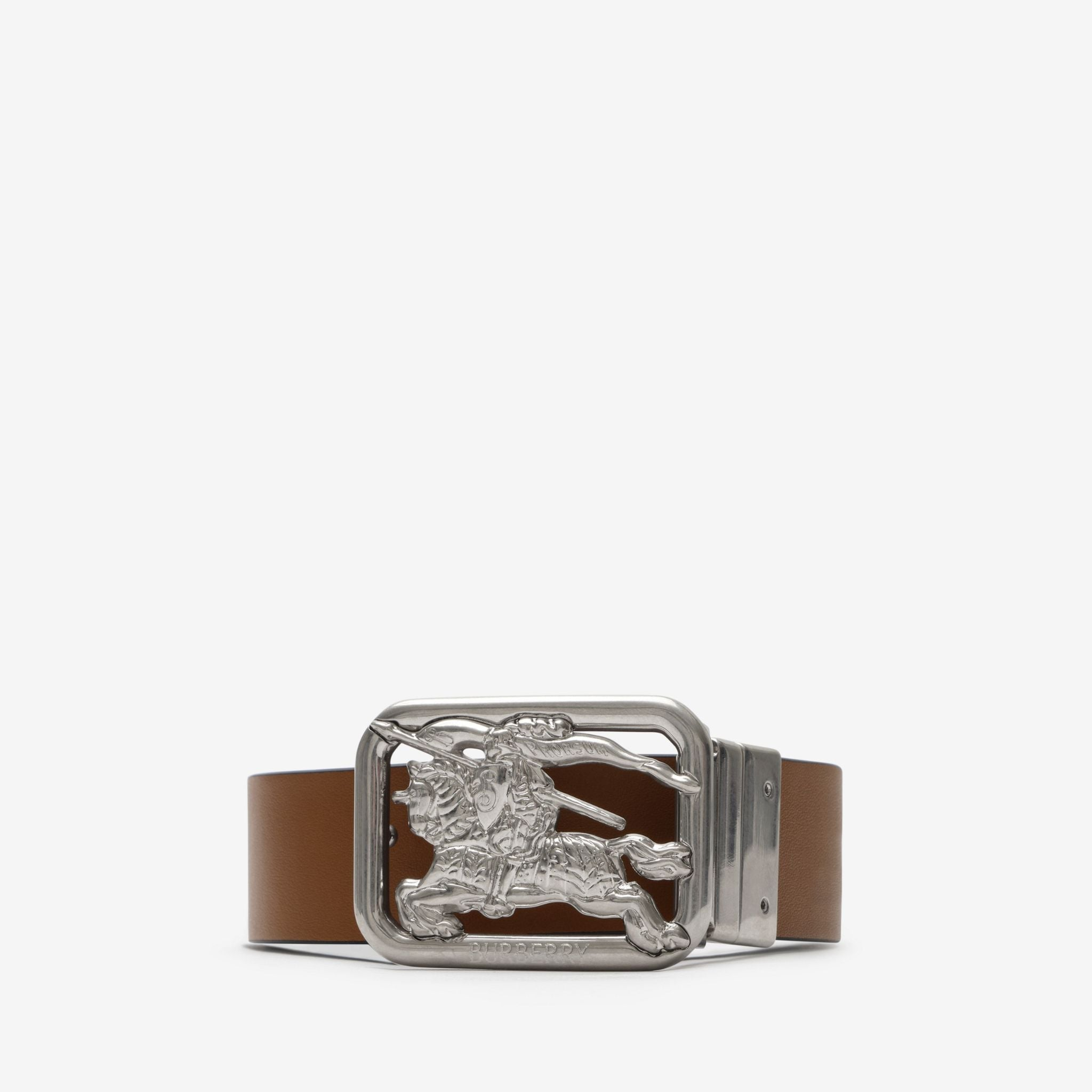 Alternative view of Thắt Lưng Burberry Leather Rider Belt 'Black' 81247641