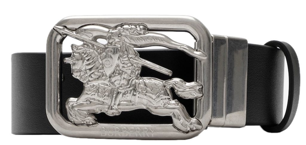 Thắt Lưng Burberry Leather Rider Belt 'Black' 81247641
