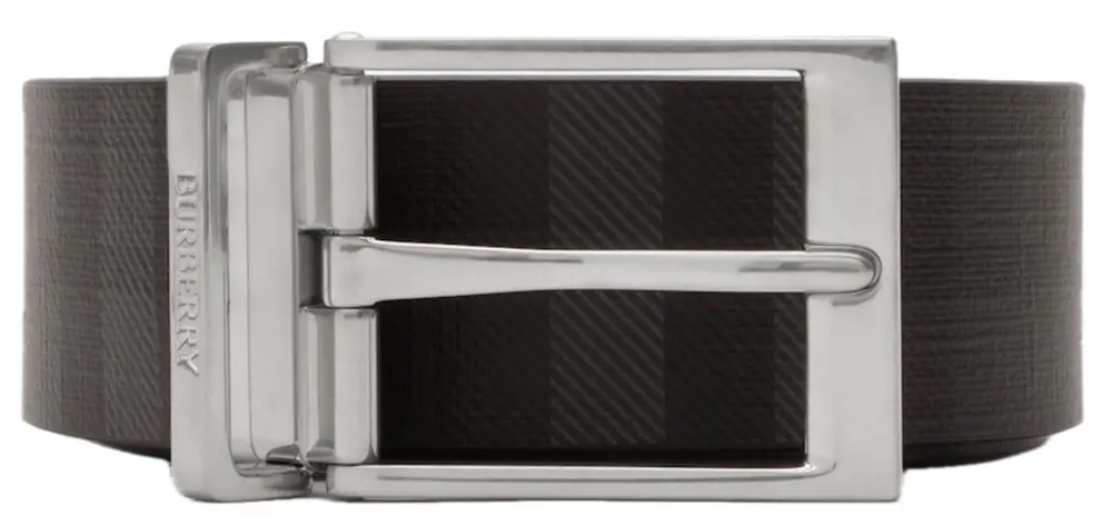 Thắt Lưng Burberry Reversible Check Belt 'Grey' 81274731