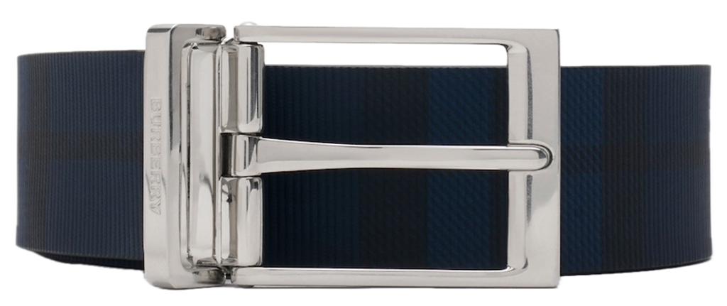 Thắt Lưng Burberry Reversible Check Belt 'Navy' 81152691