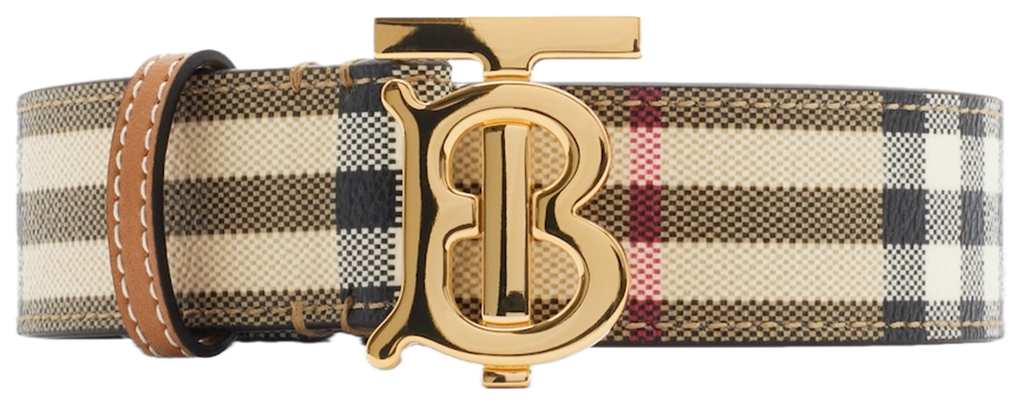 Thắt Lưng Burberry Check TB Belt 'Beige' 80944021