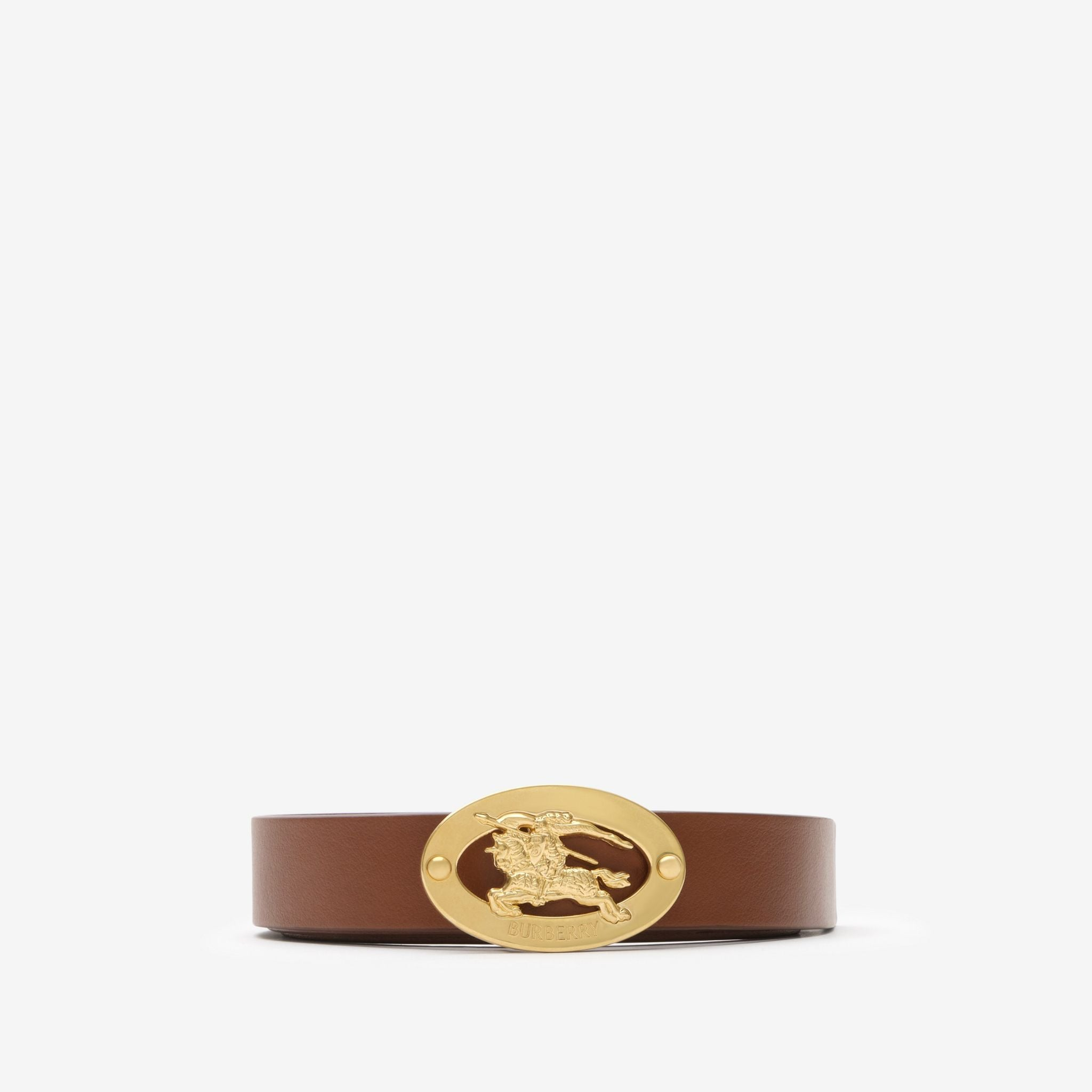 Thắt Lưng Burberry Reversible Check Oval Belt 'Beige' 81300081 - Ảnh 3