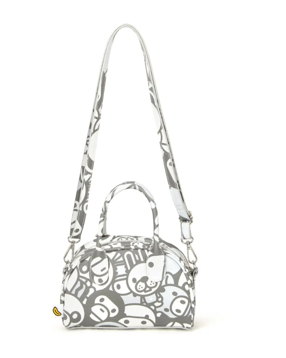 Túi Bape Baby Milo Friends Crossbody Bag 'White' 0MXBGW4452XAQ - Ảnh 5