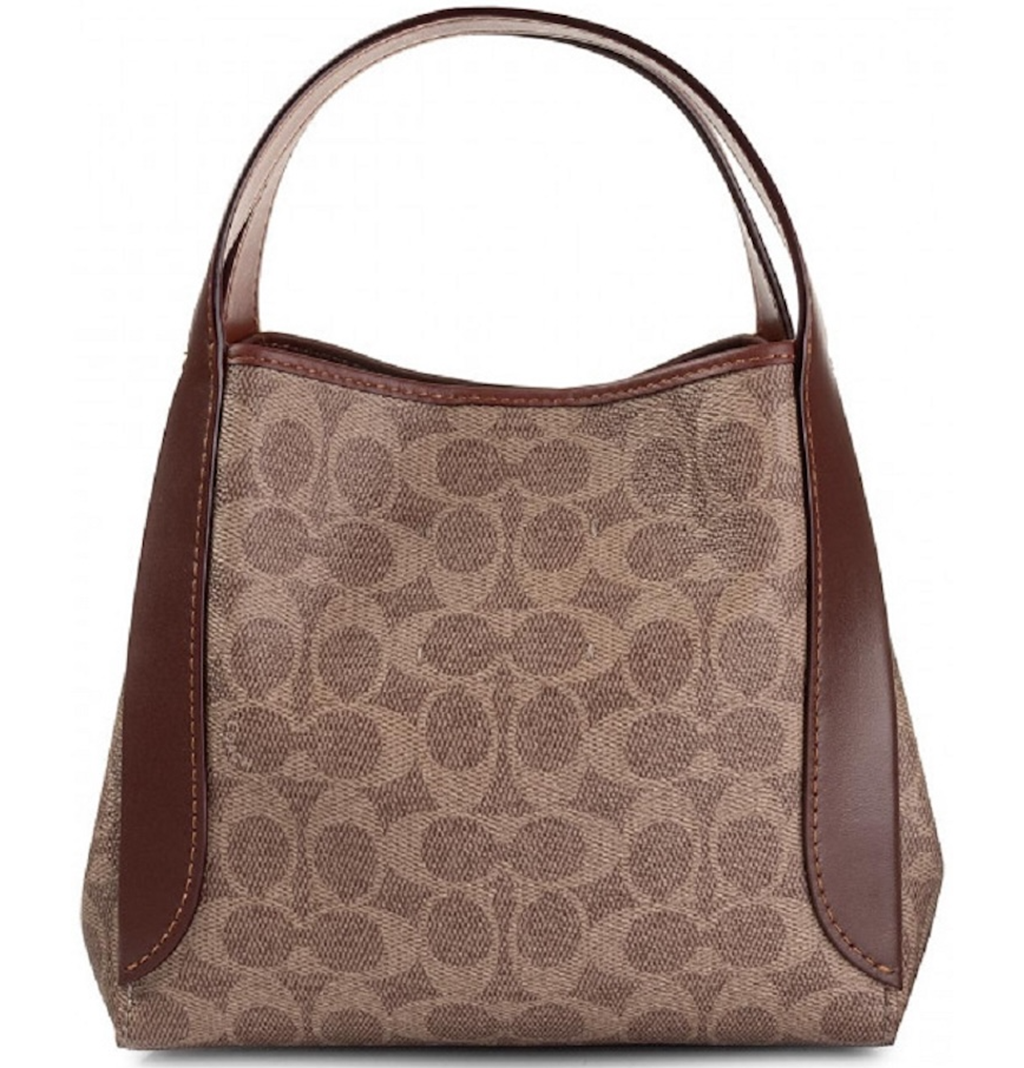 Túi Coach Hadley Signature Shoulder Hobo Bag 'Brown' 79251-B4NQ4