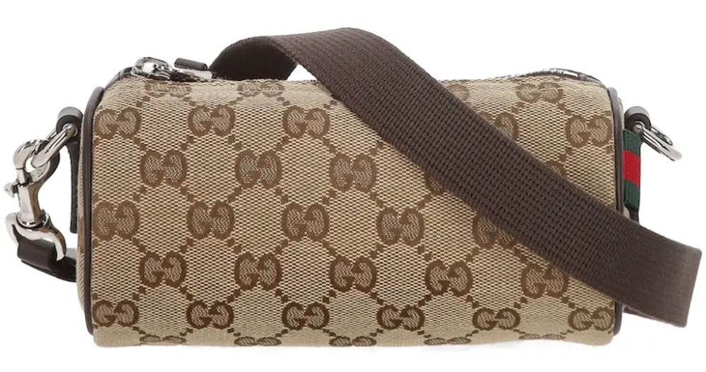Túi Gucci Mini GG Fabric Cylindrical Bag 'Beige' 834269-FAEON-9750