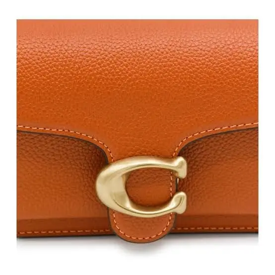 Túi Coach Tabby 20 Polished Pebble Shoulder Bag 'Brown' CY201-B4YU1 - Ảnh 3