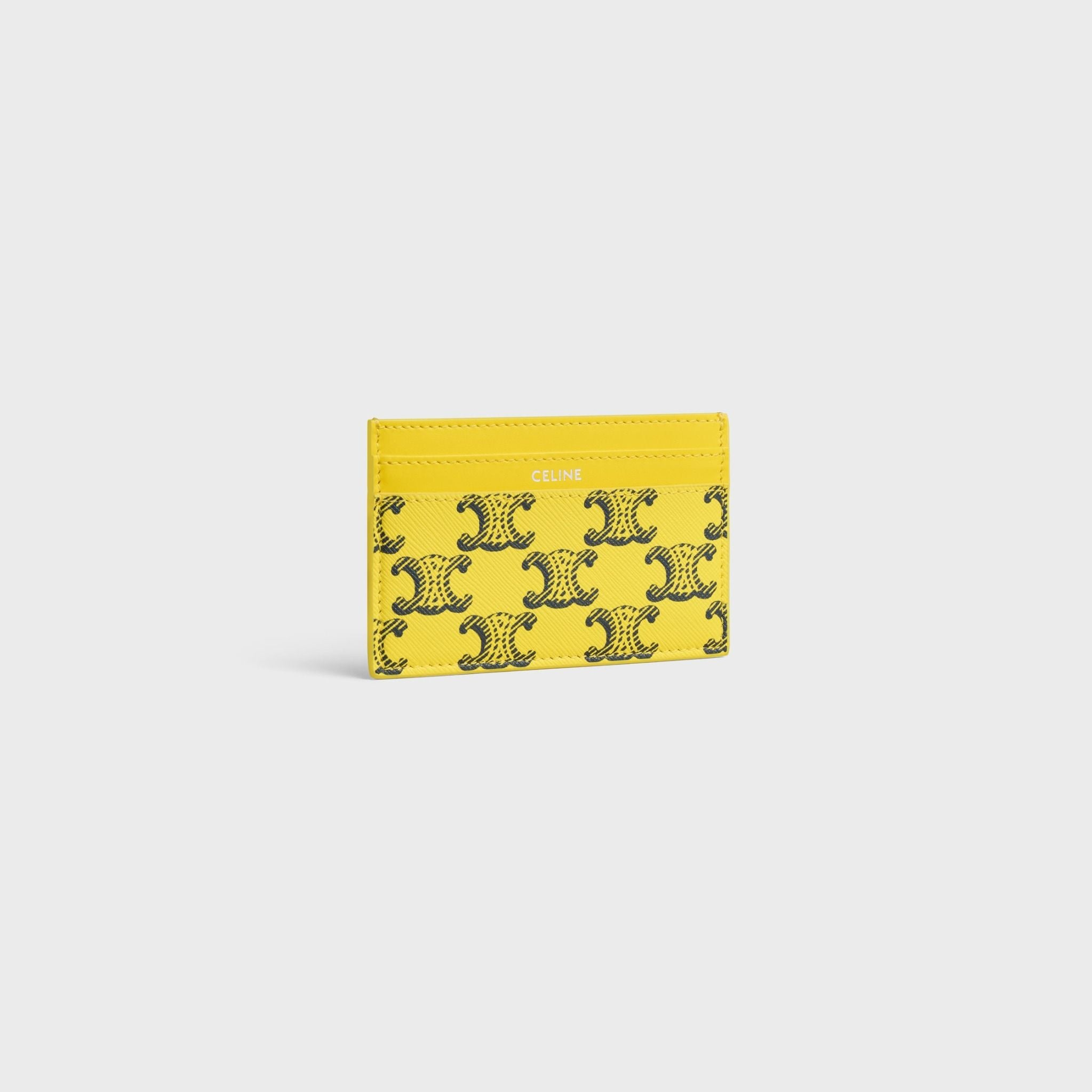 Alternative view of Ví Celine Card Holder ‘Ultra Yellow’ 10N762V17-11AL