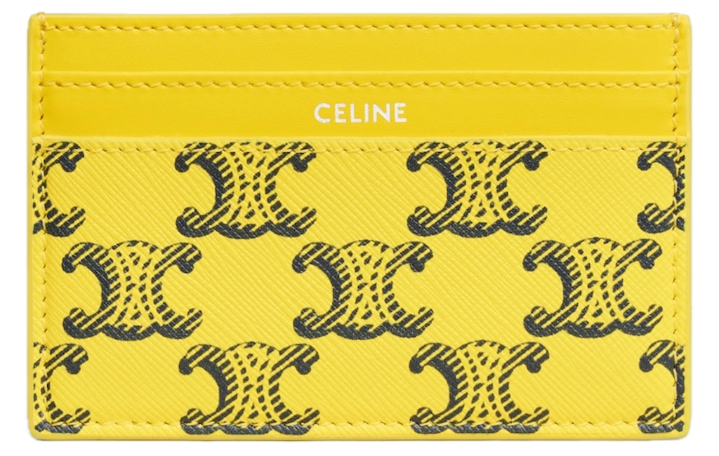 Ví Celine Card Holder ‘Ultra Yellow’ 10N762V17-11AL