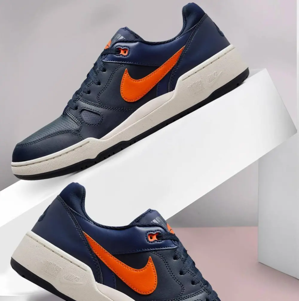 Alternative view of Giày Nike Full Force Low 'Dark Obsidian Safety Orange' FB1362-400