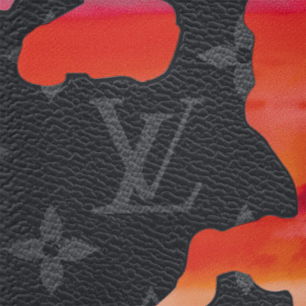 Alternative view of Ví Louis Vuitton Pocket Organiser 'Black Red' M81757