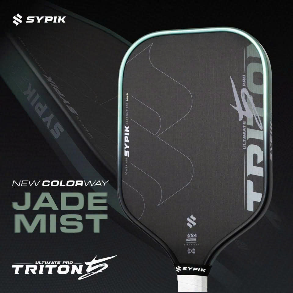 Alternative view of Vợt Pickleball Sypik Pro Tour Ultimate Triton 5 'Jade Mist' 16mm
