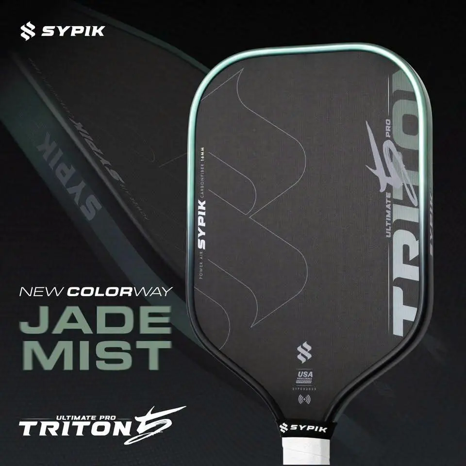Alternative view of Vợt Pickleball Sypik Pro Tour Ultimate Triton 5 'Jade Mist' 16mm