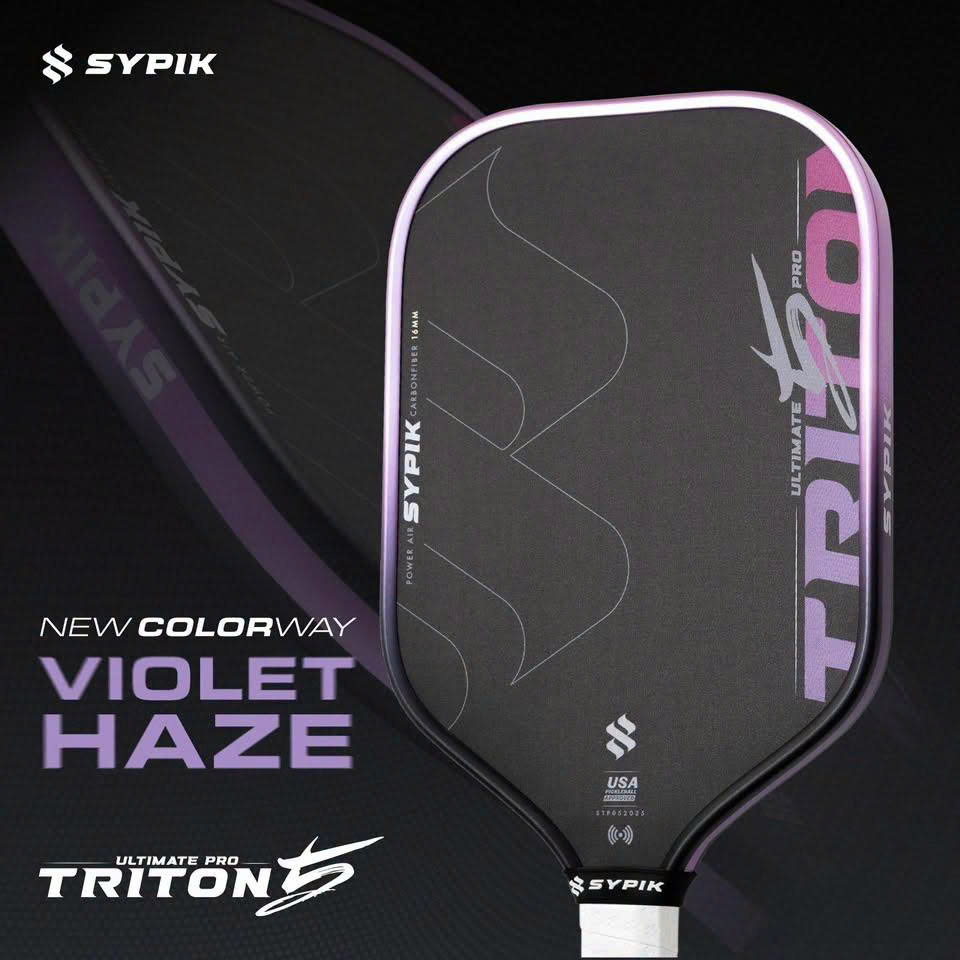Alternative view of Vợt Pickleball Sypik Pro Tour Ultimate Triton 5 'Violet Haze' 16mm