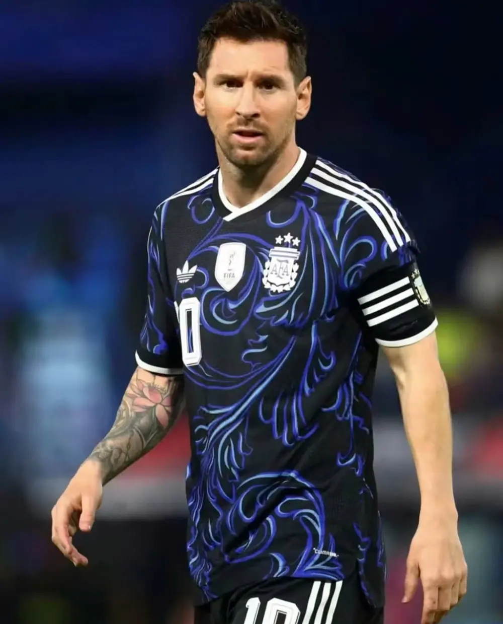 Alternative view of Áo Argentina National Team Away Jersey 26 Messi Edition