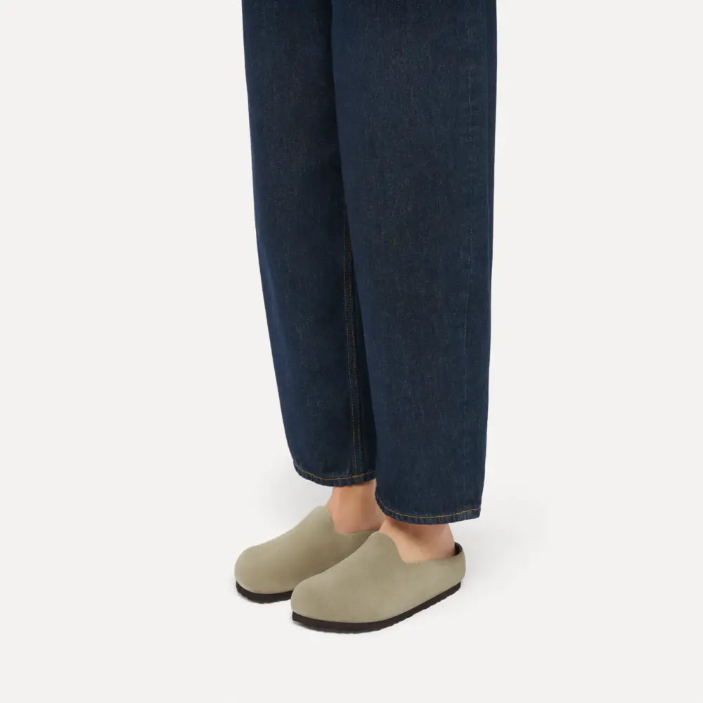 Alternative view of Dép Birkenstock Amsterdam Wrapped 'Taupe' 1032516