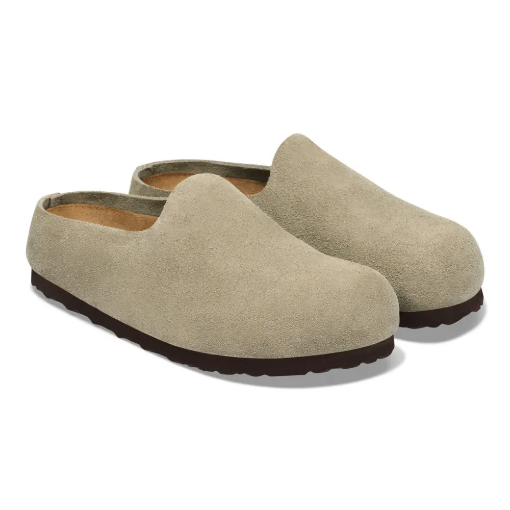 Dép Birkenstock Amsterdam Wrapped 'Taupe' 1032516 - Ảnh 6