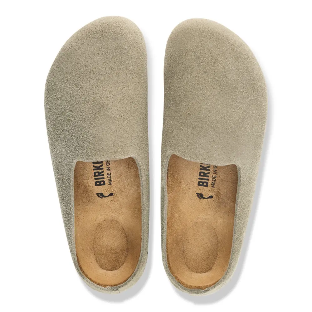 Dép Birkenstock Amsterdam Wrapped 'Taupe' 1032516 - Ảnh 3
