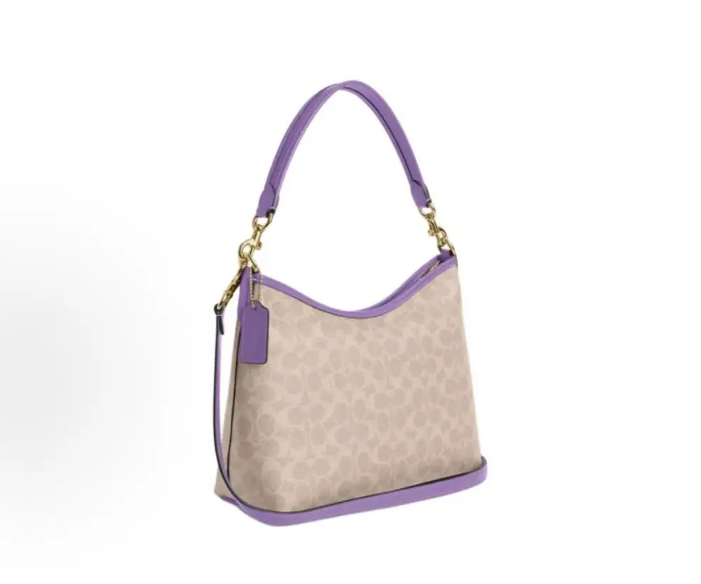 Ví COACH Laurel 31 Brand Letter 'Beige' CV975-IMY1K - Ảnh 3