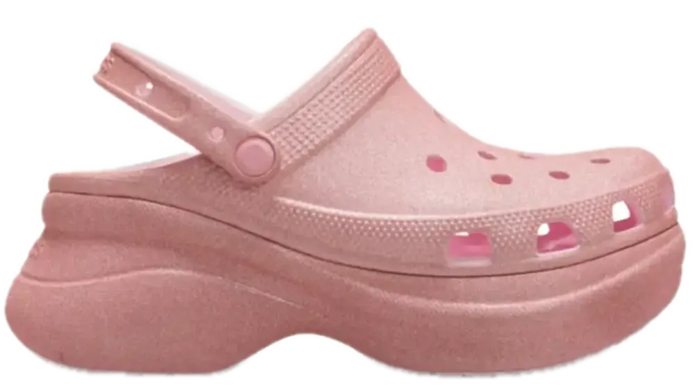 Dép Crocs Bae Glitter ‘Pink Milk’ 207261-6ZW