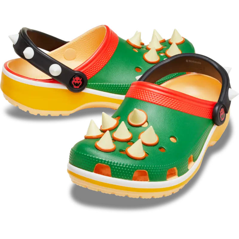 Dép Crocs Classic Clog x Super Mario 'Green' 212135-90H - Ảnh 3