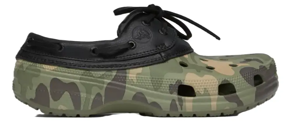 Dép Crocs Classic Boat Clog 'Duck Camo' 212951-0SL
