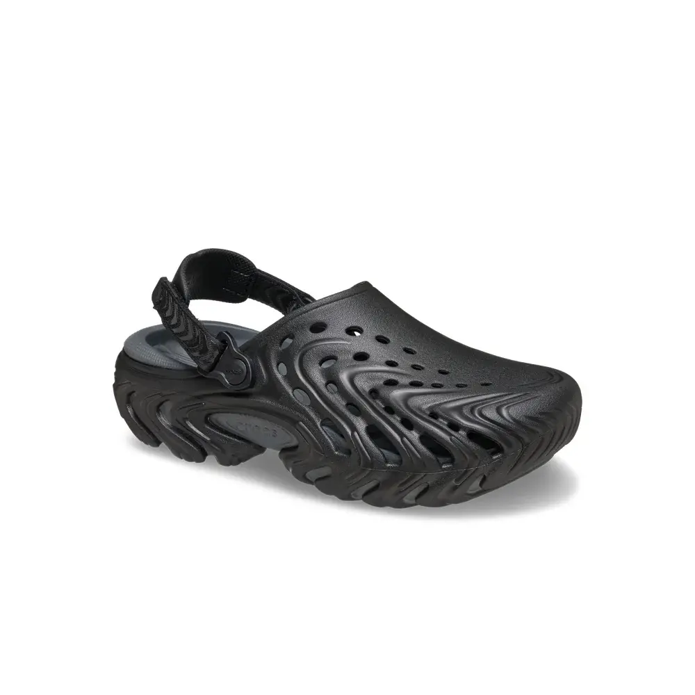 Dép Crocs Echo II Chrome 'Black' 213780-0TK - Ảnh 5
