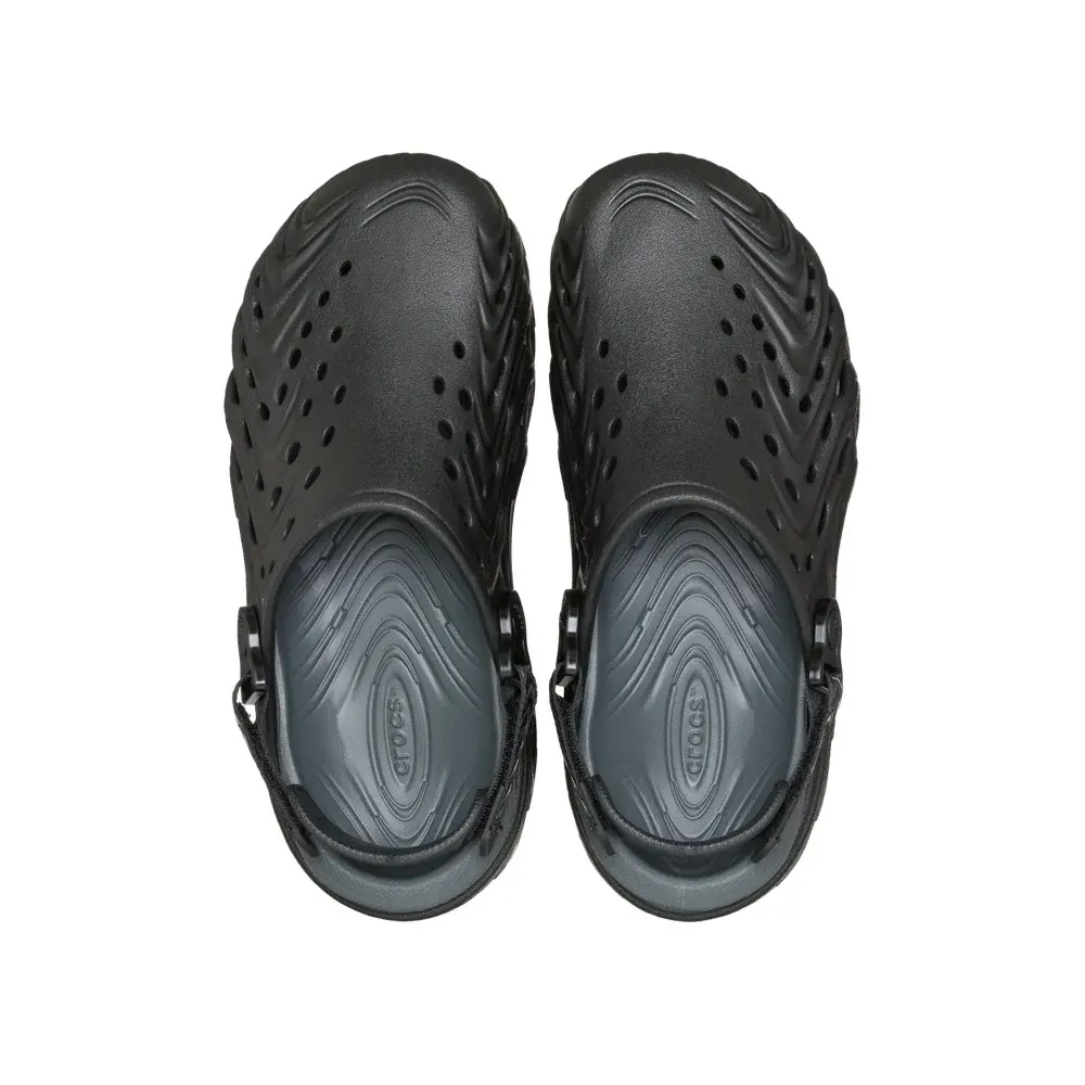 Alternative view of Dép Crocs Echo II Chrome 'Black' 213780-0TK
