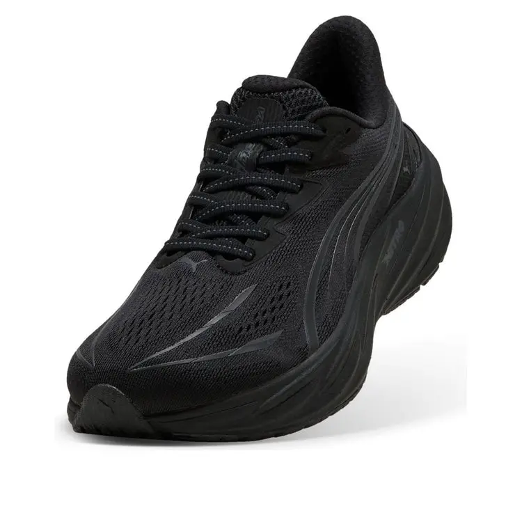 Alternative view of Giày PUMA Velocity Nitro 5 Wide 'Black Flat Dark Gray' 313691-03