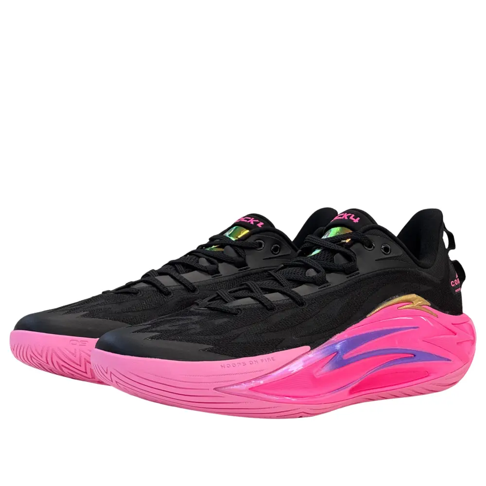 Giày ANTA Shock Wave 7 Pro 'Black Pink' 112631606S-8 - Ảnh 3